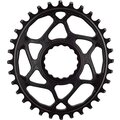 AbsoluteBlack Oval Chainring Direct Mount Singlespeed 32T for Cannondale Hollowgram Si, SiSL, SiSL2 Musta