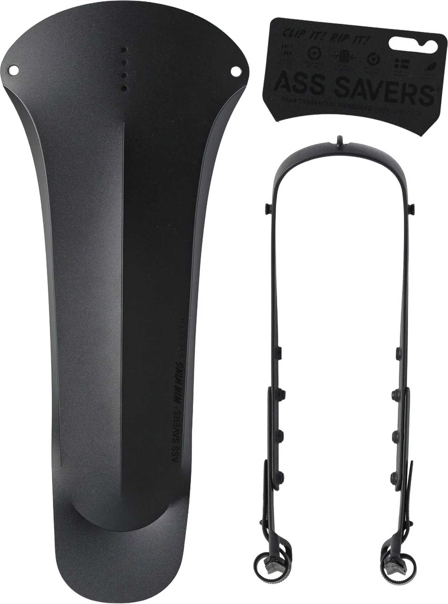 ASS SAVERS WIN WING MTB Black