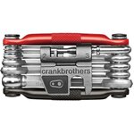 Crankbrothers M17 minityökalu 17 funktiota Puna/musta