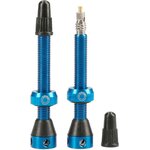 Tubeless venttiili alu Sininen