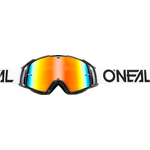 O'Neal B-20 Flat ajolasit Black/white - radium
