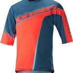 Alpinestars Crest 3/4 ajopaita Poseidon Blue / Energy Orange