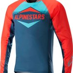 Alpinestars Mesa LS ajopaita Energy Orange / Poseidon Blue