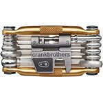 Crankbrothers M17 minityökalu 17 funktiota Keltainen
