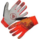Endura Singletrack Windproof hanskat Paprika