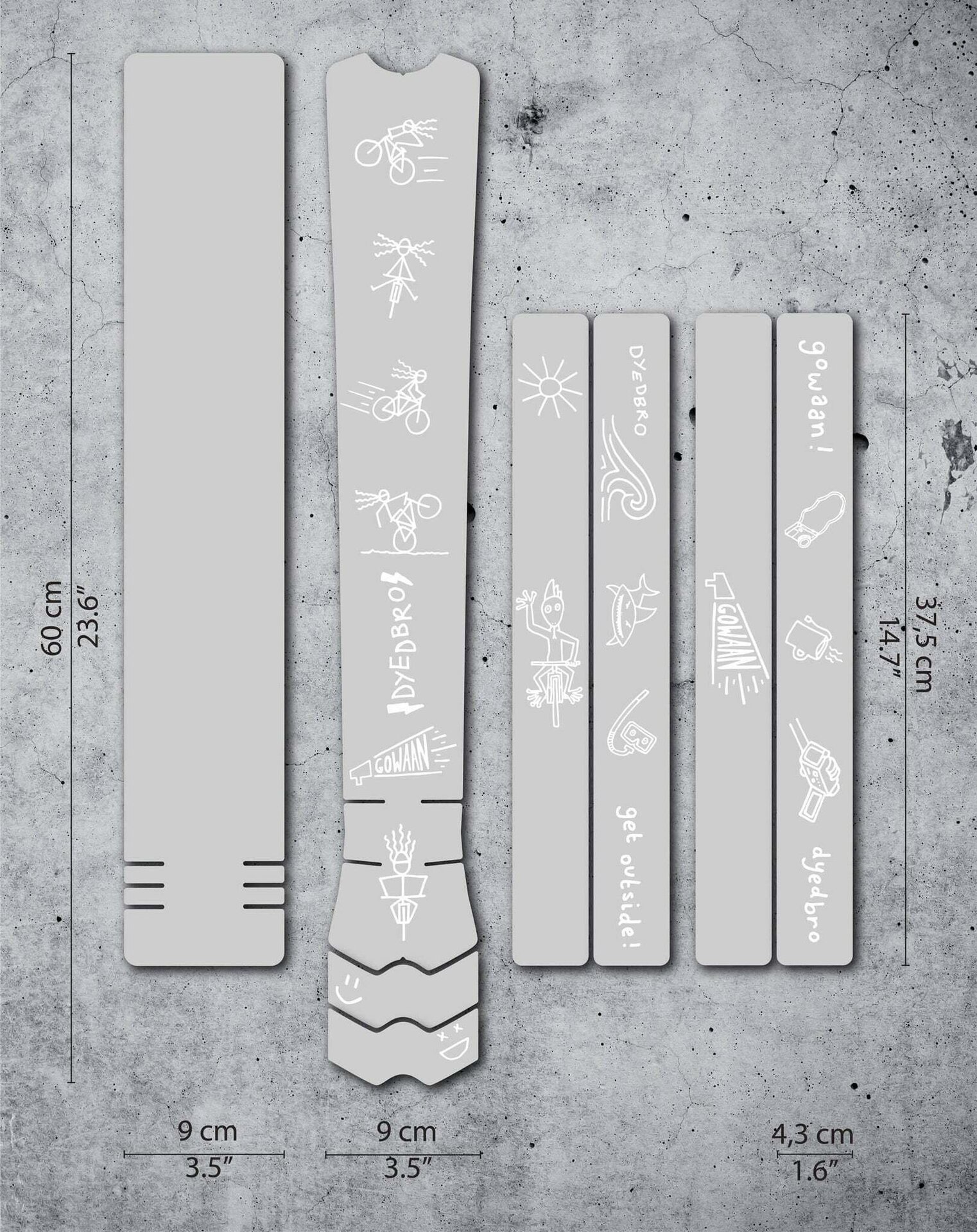 Dyedbro Gowaan Valkoinen