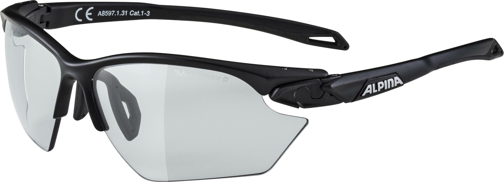 Alpina Twist Five S HR V ja VL+ biking glasses Black