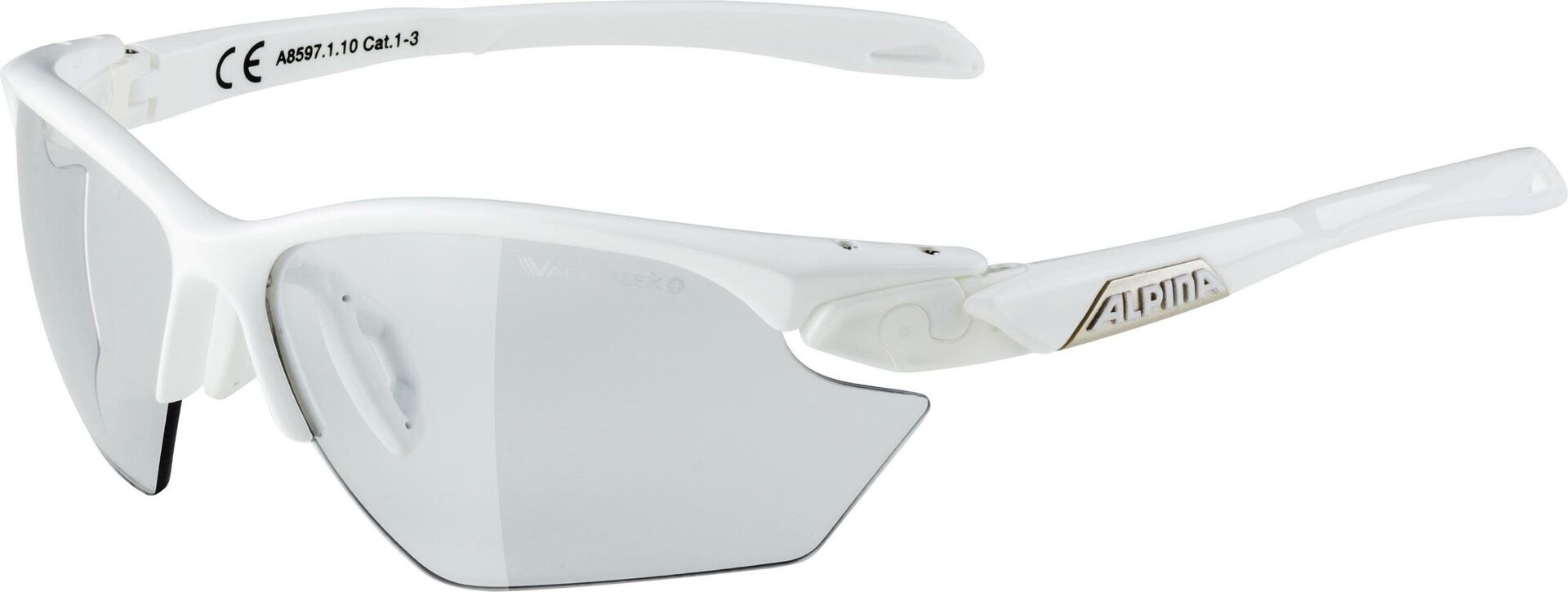 Alpina Twist Five S HR V ja VL+ biking glasses White