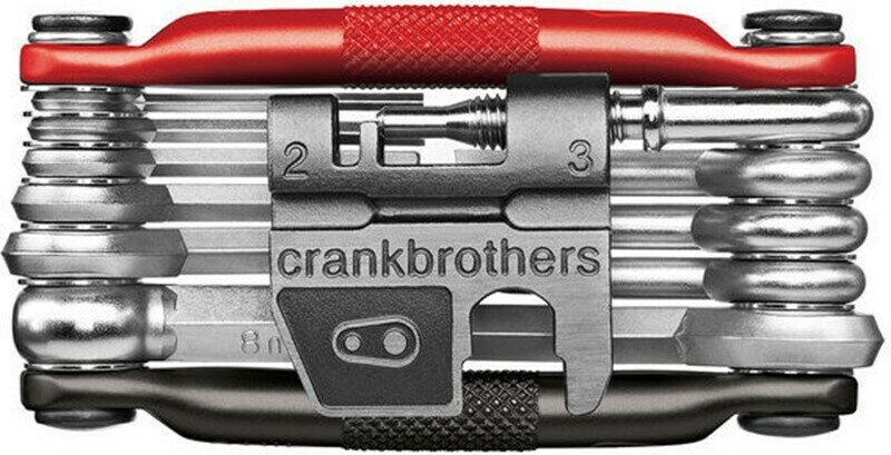 Crankbrothers M17 minityökalu 17 funktiota Puna/musta
