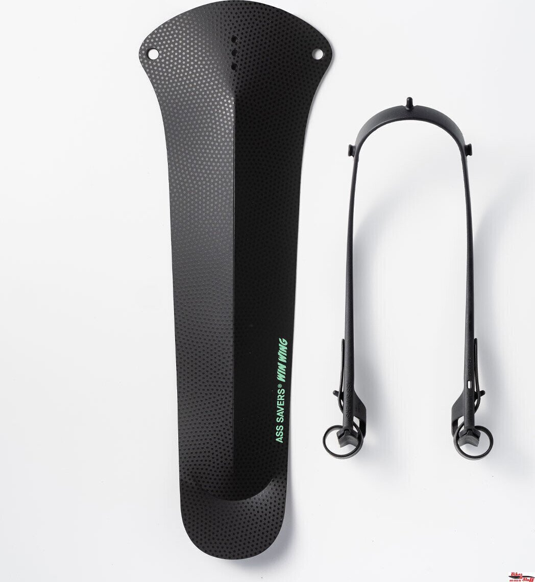 ASS SAVERS WIN WING GRAVEL Black