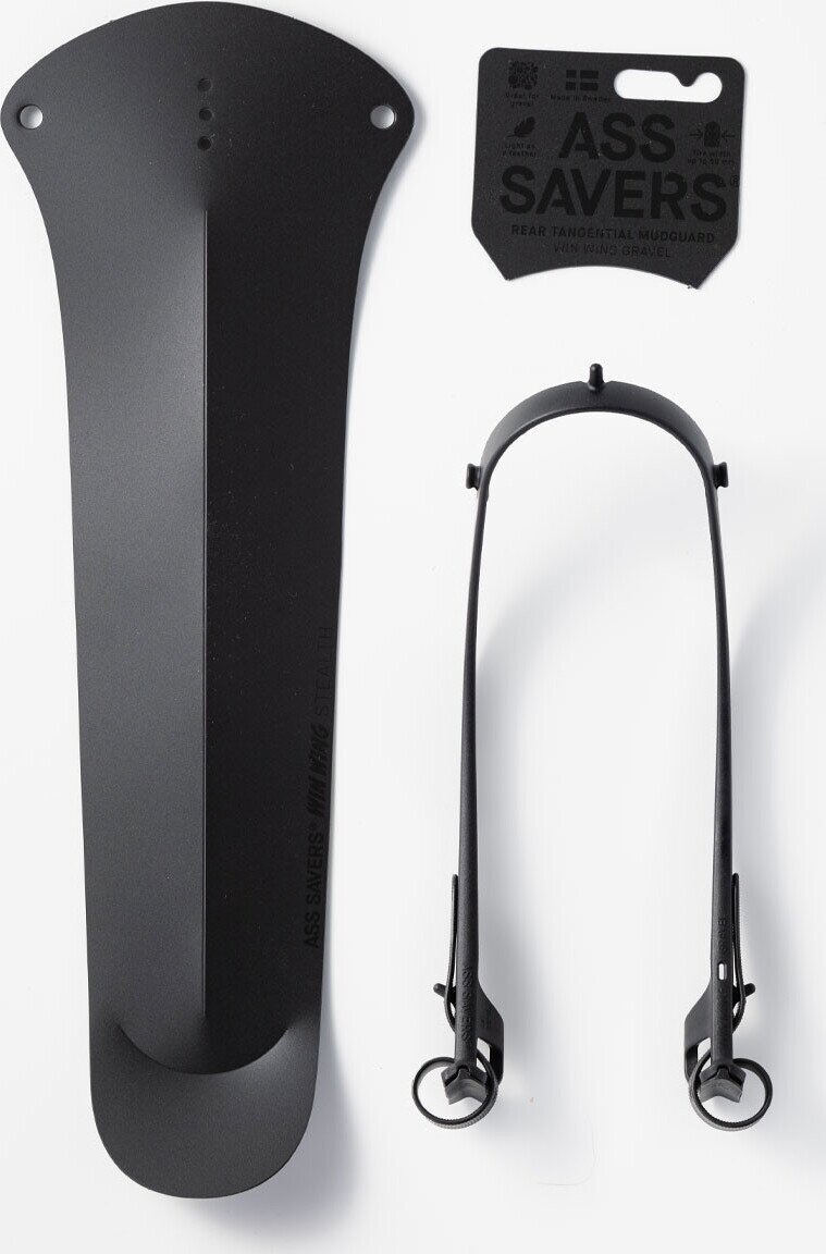 ASS SAVERS WIN WING GRAVEL Koko musta