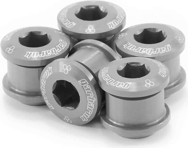 Garbaruk Chainring bolts 6mm CroMo - 5pcs Hopea