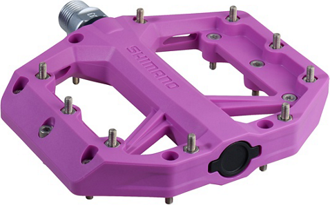 Shimano GR-500 flat MTB pedals Violetti