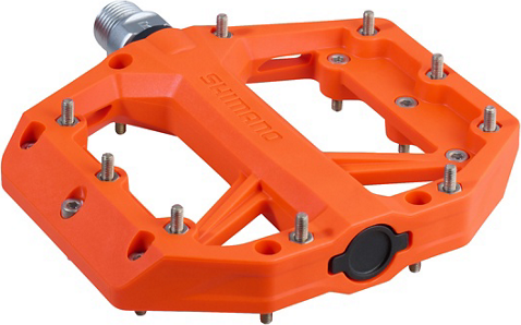 Shimano GR-500 flat MTB pedals Oranssi