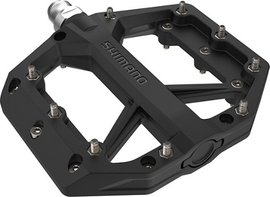 Shimano GR-500 flat MTB pedals Musta