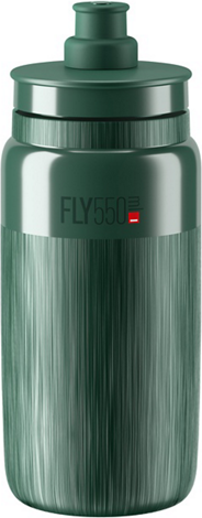 Elite Bottle FLY TEX , Grey Logo 750ml Green