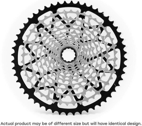 Garbaruk 12v Sram XD kasetti Musta/hopea