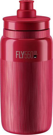 Elite Bottle FLY TEX , 550ml Tummanpunainen