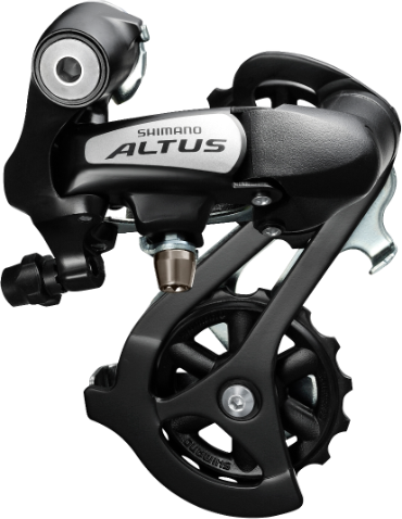 Shimano Altus 7/8v takavaihtaja Musta