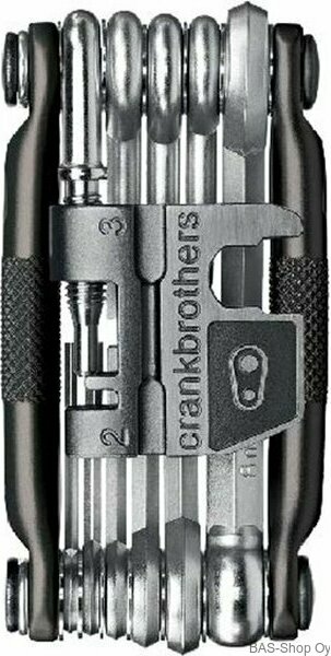 Crankbrothers M17 minityökalu 17 funktiota Black