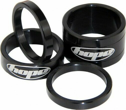 Hope 1-1/8” väliholkkisarja Black