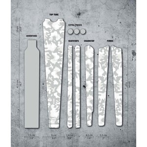 Dyedbro Gravel Camo White