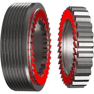 What makes the Ratchet System hubs superior is the fact that all teeth on each of the ratchets engage simultaneously every time. In the case of pawl hubs, the engagement surface area is rather small. With the Ratchet System, the whole front face engages, creating much smaller point loads. The result is the legendary reliability of the Ratchet System hubs.
