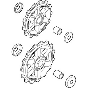 Shimano Altus13T&15T 7/8v rissapyörät