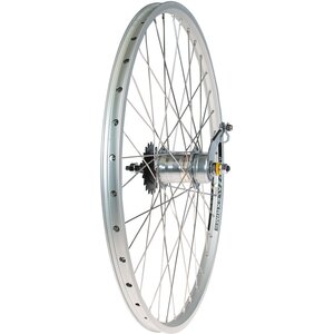 24” 19-507 Shimano Nexus 3v jalkajarru musta takakiekko