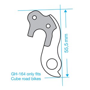 Union GH-164 Cube maantie/cyclo pika-akselilla
