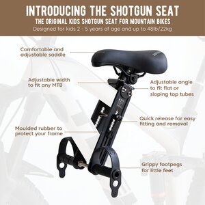 Kids Ride Shotgun Istuin