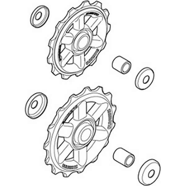 Shimano Altus13T&15T 7/8v rissapyörät