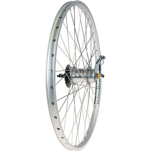 24” 19-507 Shimano Nexus 3v jalkajarru musta takakiekko
