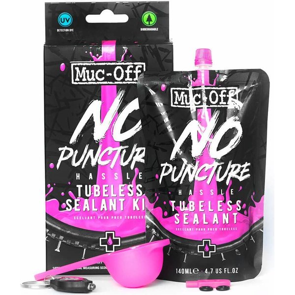 Muc-Off No Puncture Hassle Tubeless Sealant Kit 140 ml