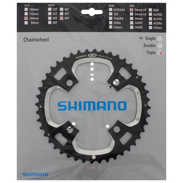 Shimano XT FC-M770 44T 4x104 bcd chainring