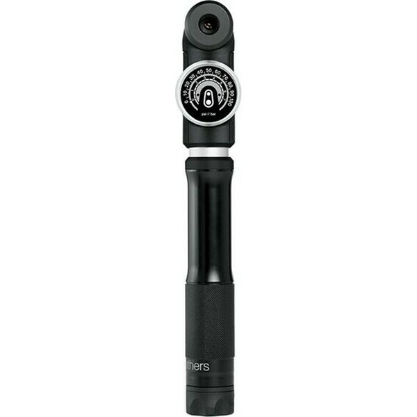Crankbrothers Mini pump Sterling SG Gauge 7 bar/100 psi Midnight black edition